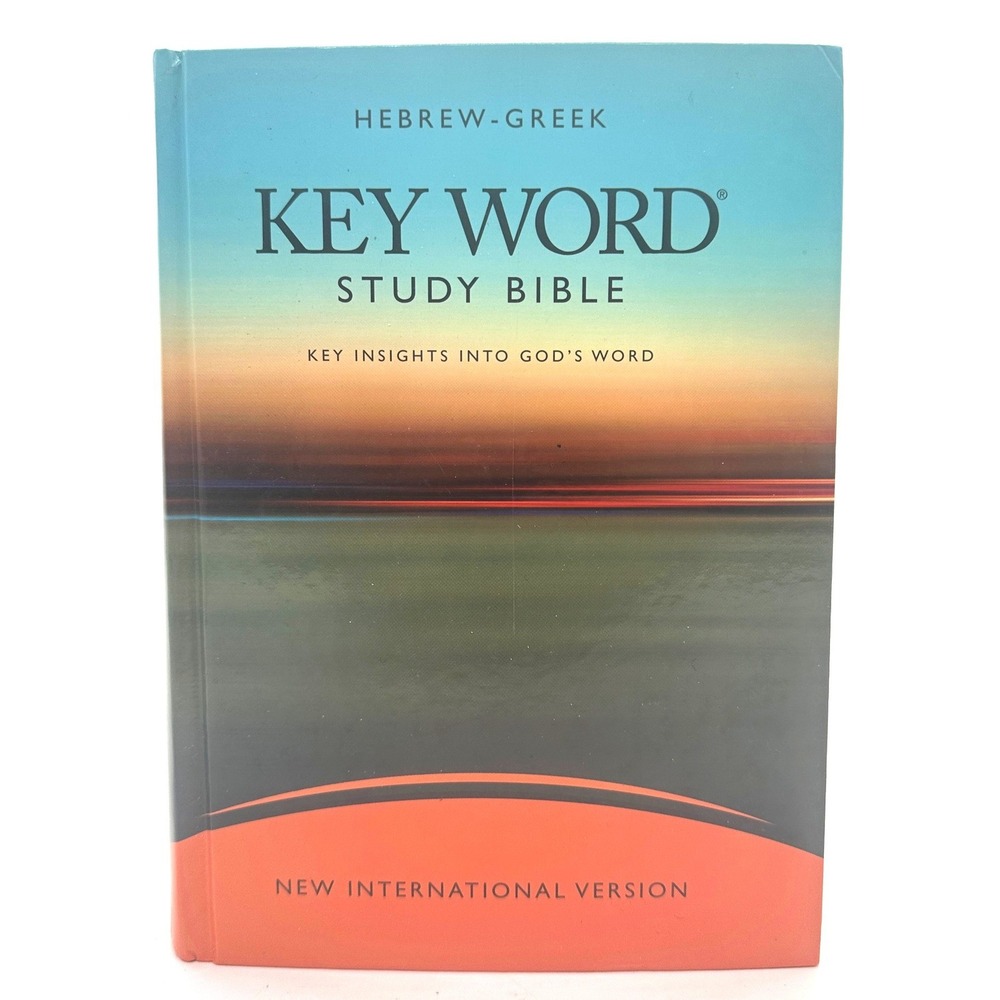 Hebrew-Greek Key Word Study Bible New International Version NIV by Zodhiates AMG